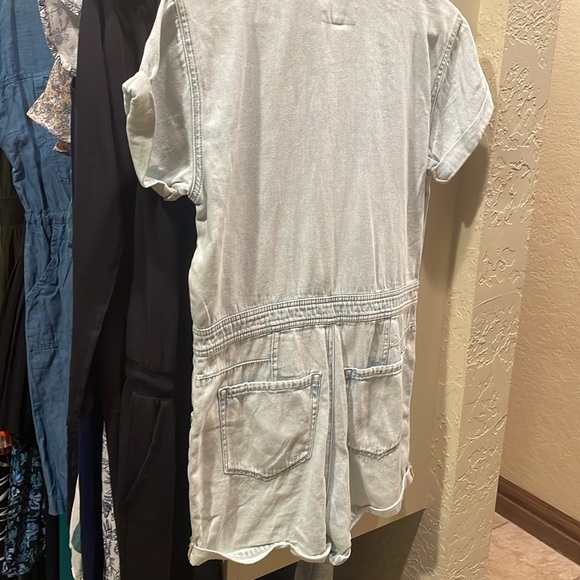 Jessica Simpson Lorelei denim romper - Picture 5 of 5
